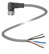 Cable socket, shielded V15-W-2M-PUR-ABG