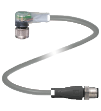 Connection cable V1-W-E2-0,3M-PUR-V1-G