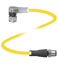 Connection cable V1-W-E2-YE2M-PVC-U-V1-G